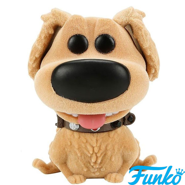 Funko POP #201 Disney Pixar Up Dug Flocked Exclusive Figure